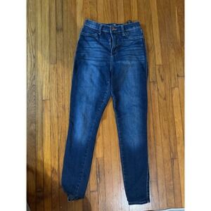Fashion‎ Nova Womens Jeans 5/27 Blue Skinny High Waist Stretch Denim Pants